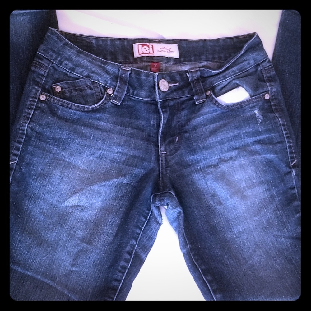 🚩L.e.i. ashley lowrise skinny jeans - Picture 1 of 8